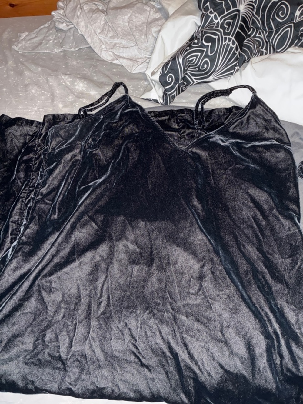 Old Navy Velvet Slip Dress